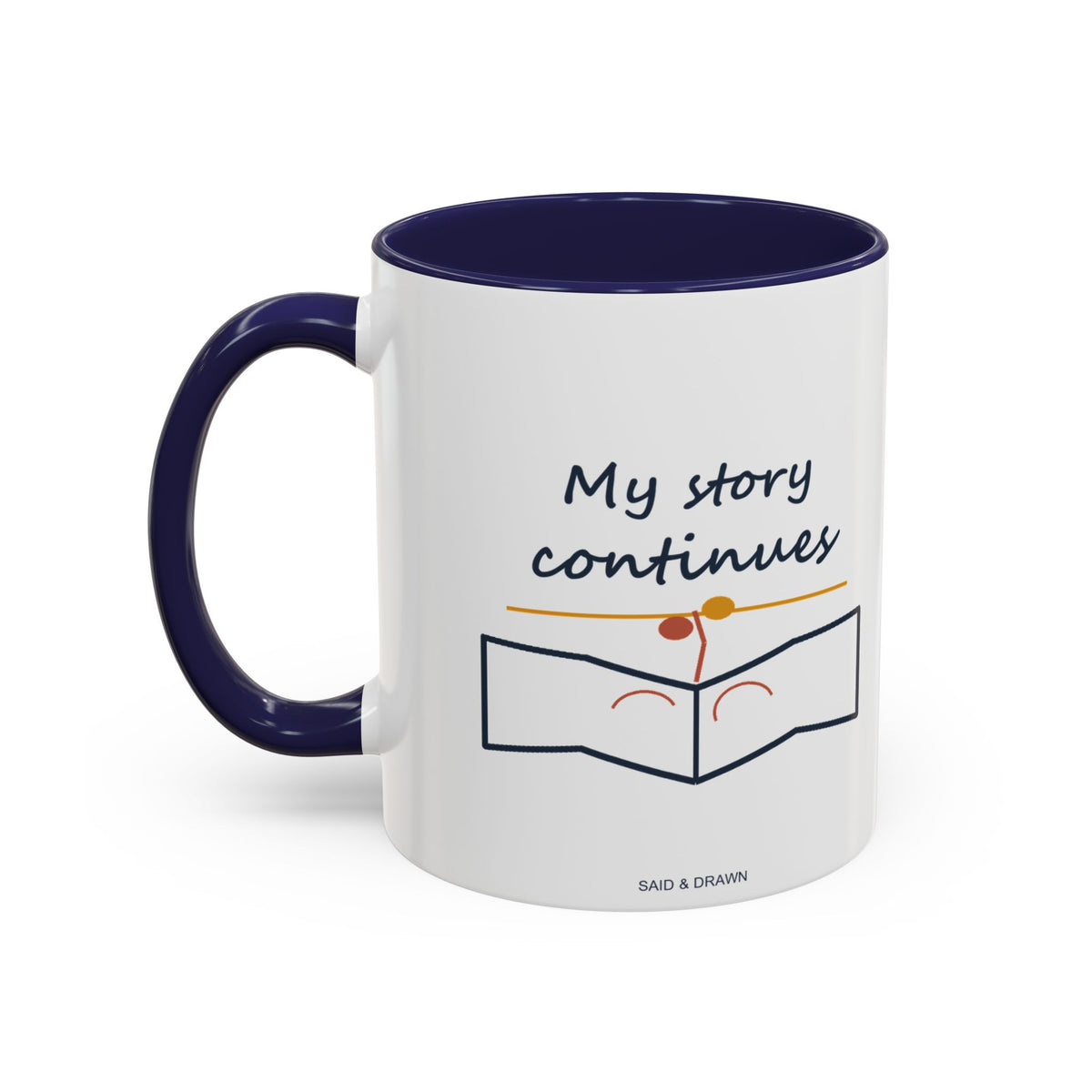 My Story Continues | Original Art Accent Mug