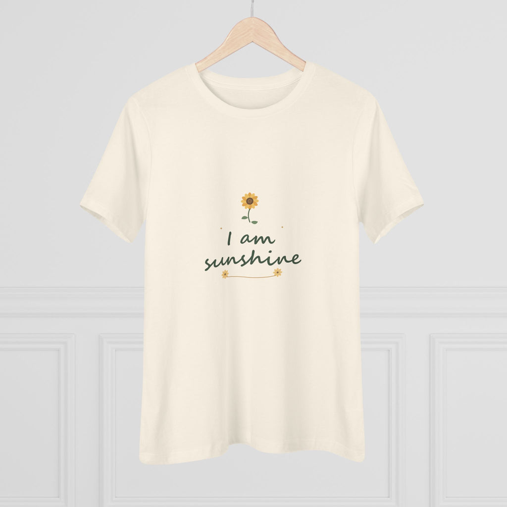 I am sunshine | Women’s floral tee