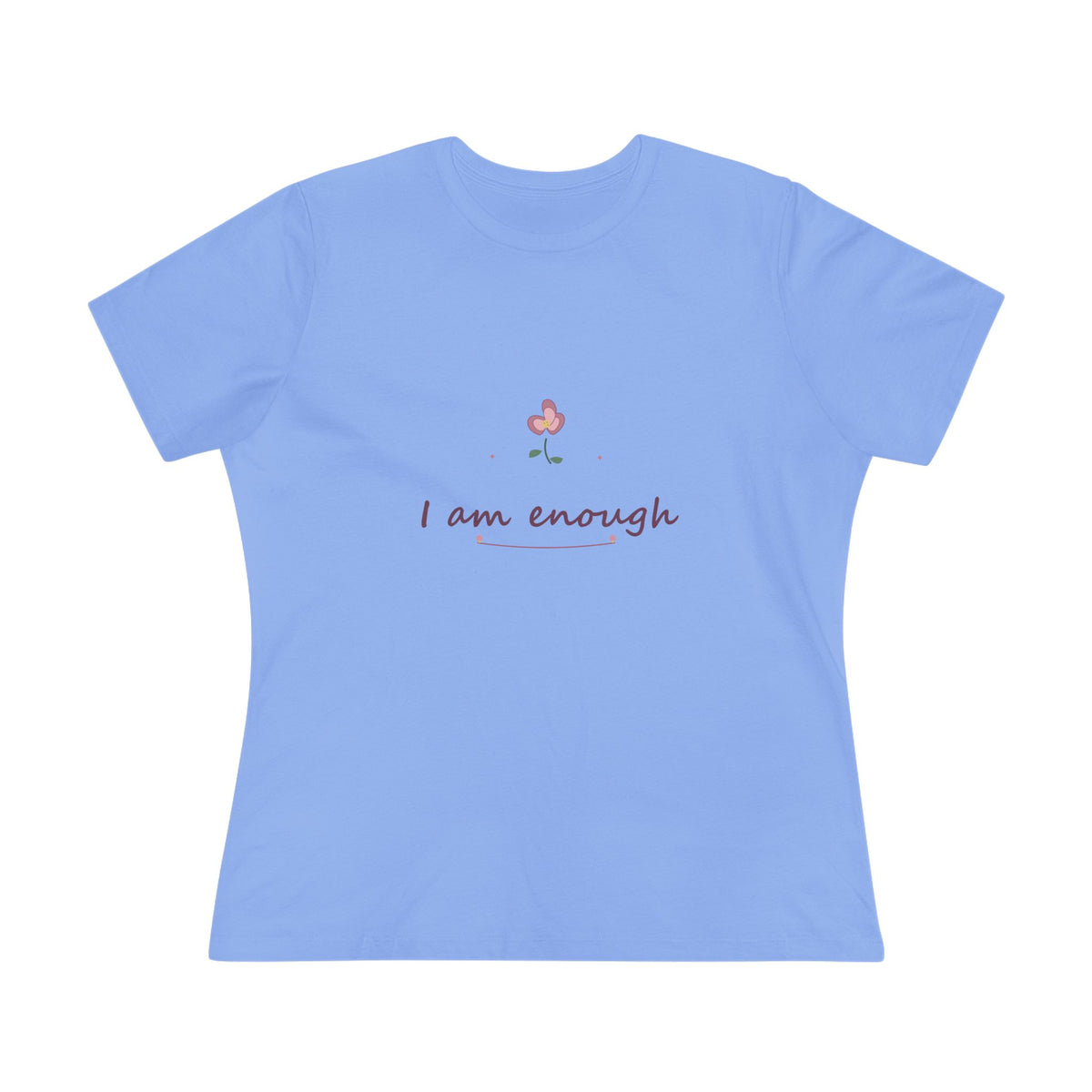 I am enough | Women’s floral tee