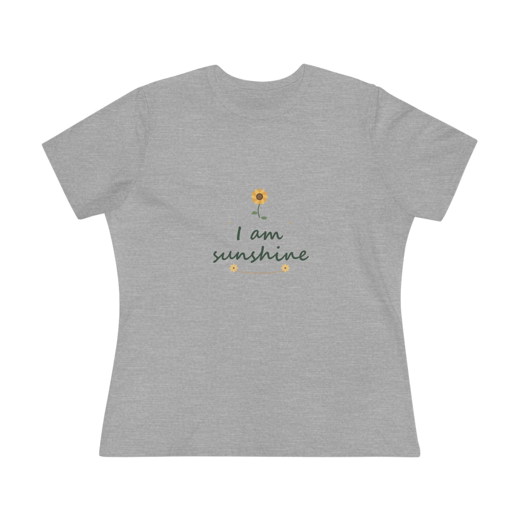 I am sunshine | Women’s floral tee