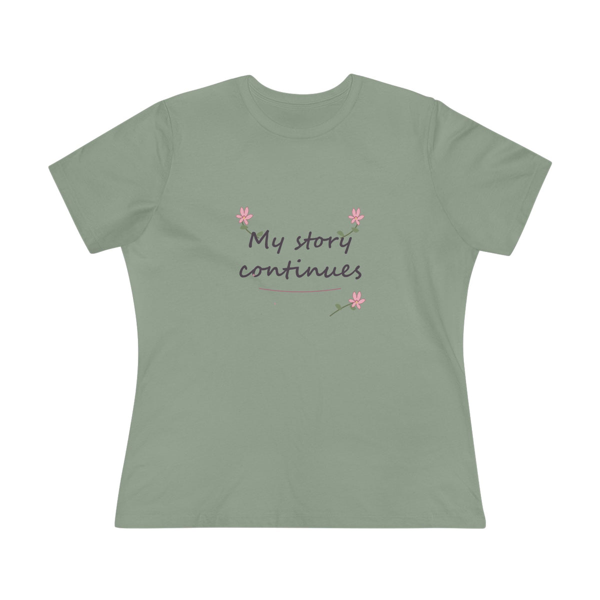 My story continues | Women’s floral tee