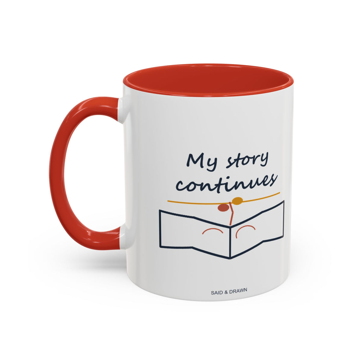 My Story Continues | Original Art Accent Mug