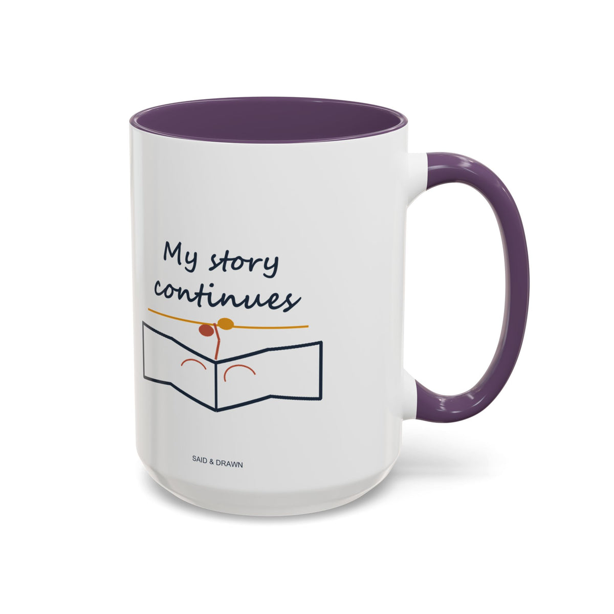 My Story Continues | Original Art Accent Mug