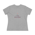 I am beautiful | Women’s floral tee