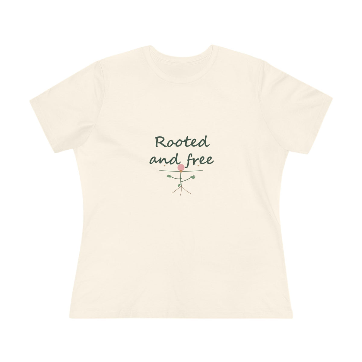 Rooted and free | Women’s floral tee