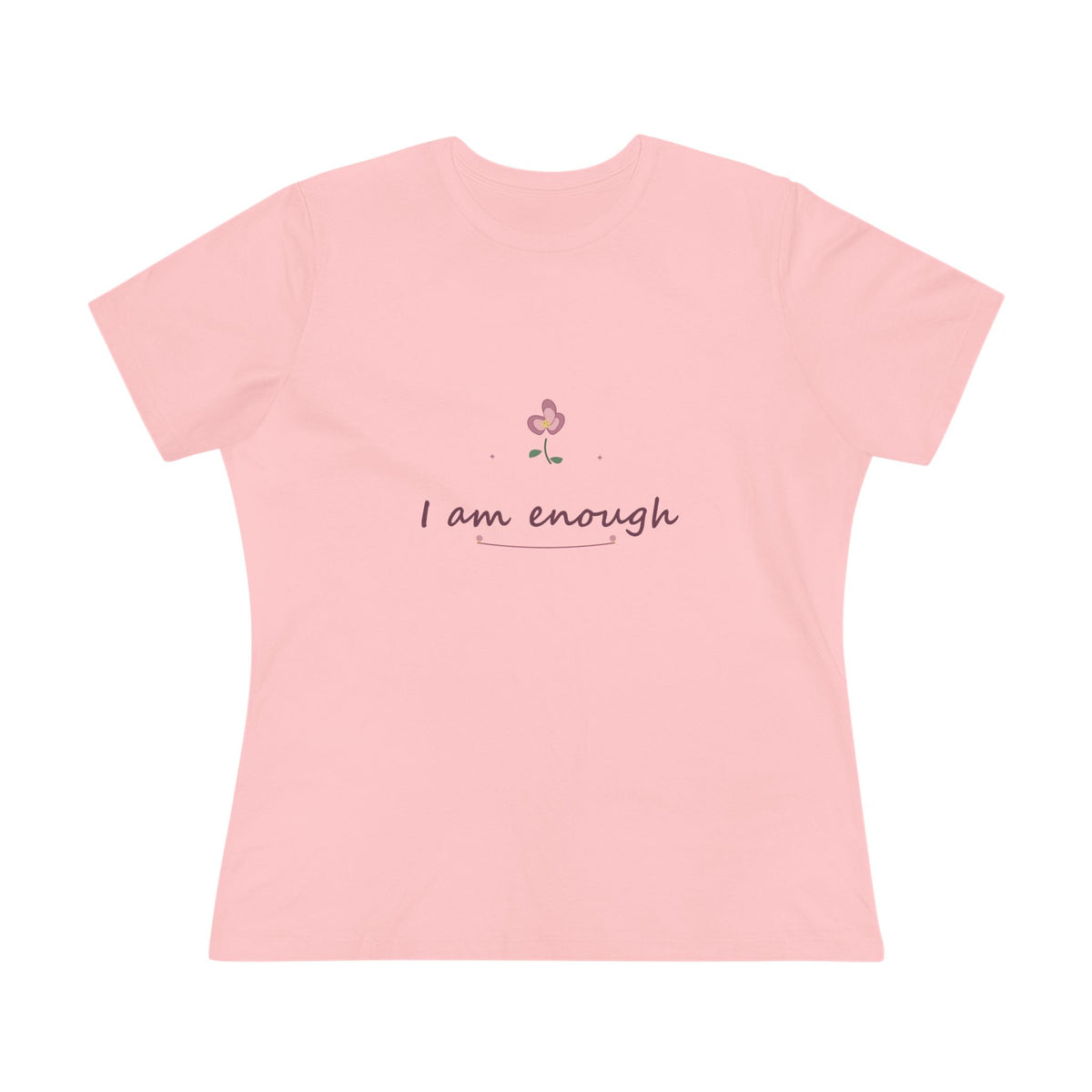 I am enough | Women’s floral tee