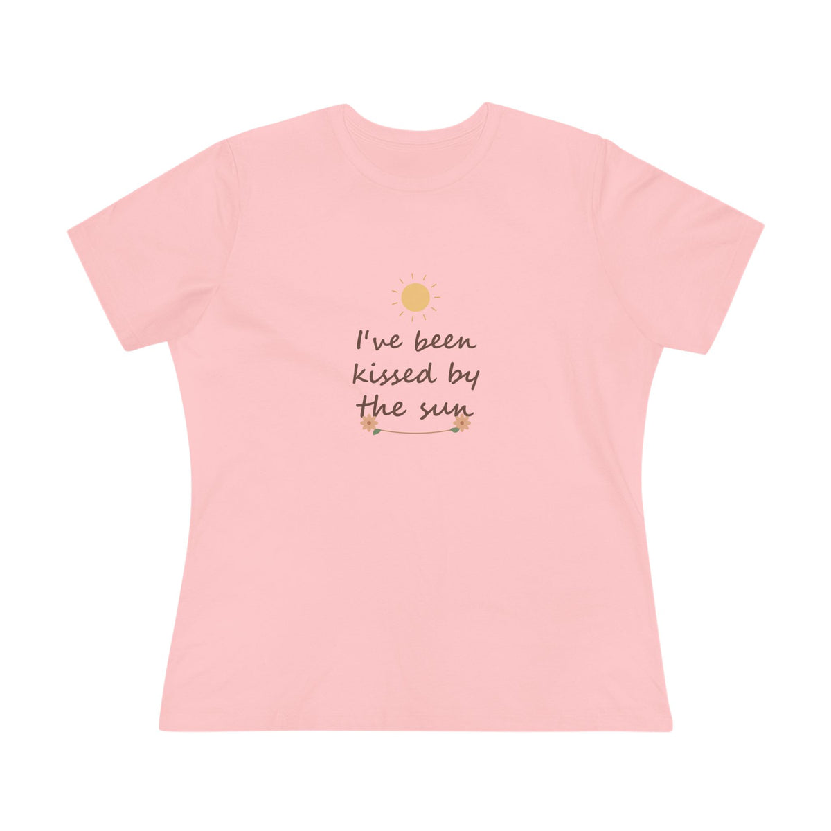 I’ve been kissed by the sun | Women’s floral tee