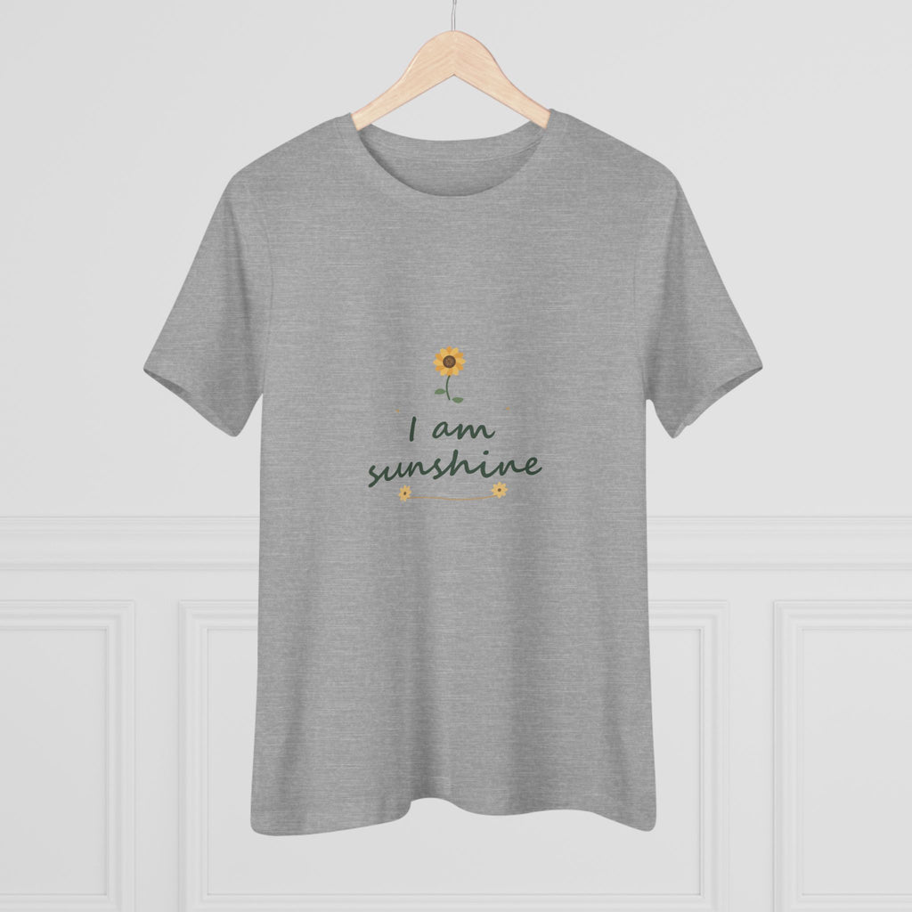 I am sunshine | Women’s floral tee