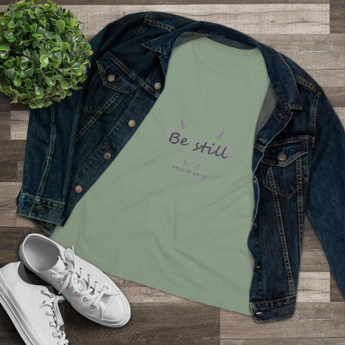 Be still | Psalm 46:10 | Women’s tee