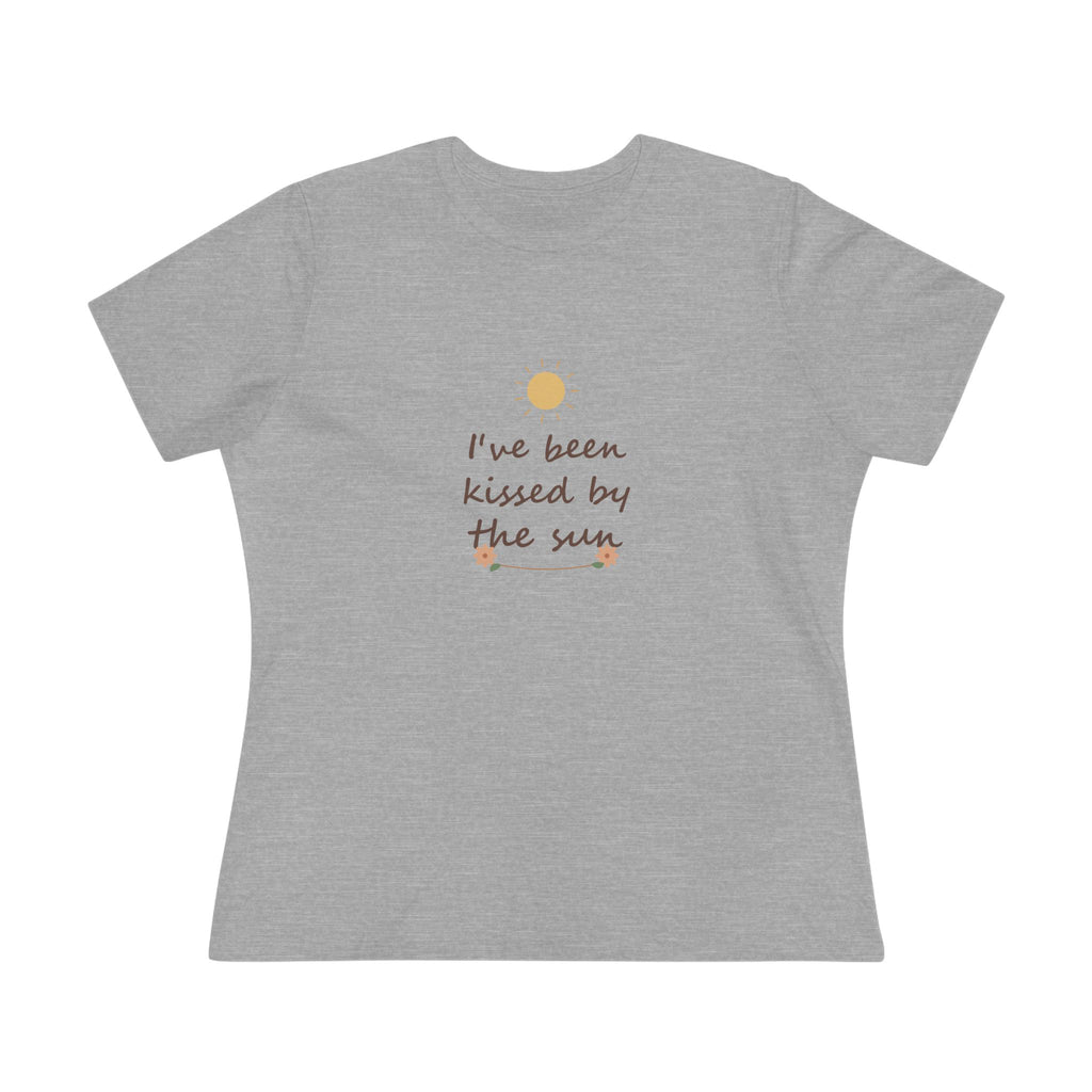 I’ve been kissed by the sun | Women’s floral tee