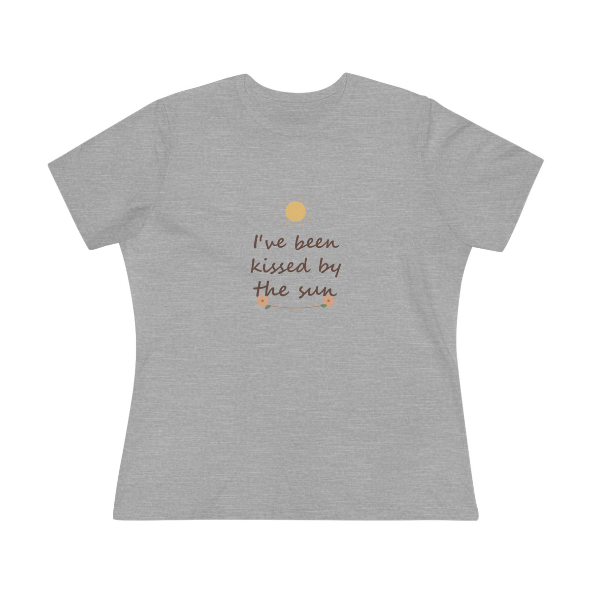 I’ve been kissed by the sun | Women’s floral tee