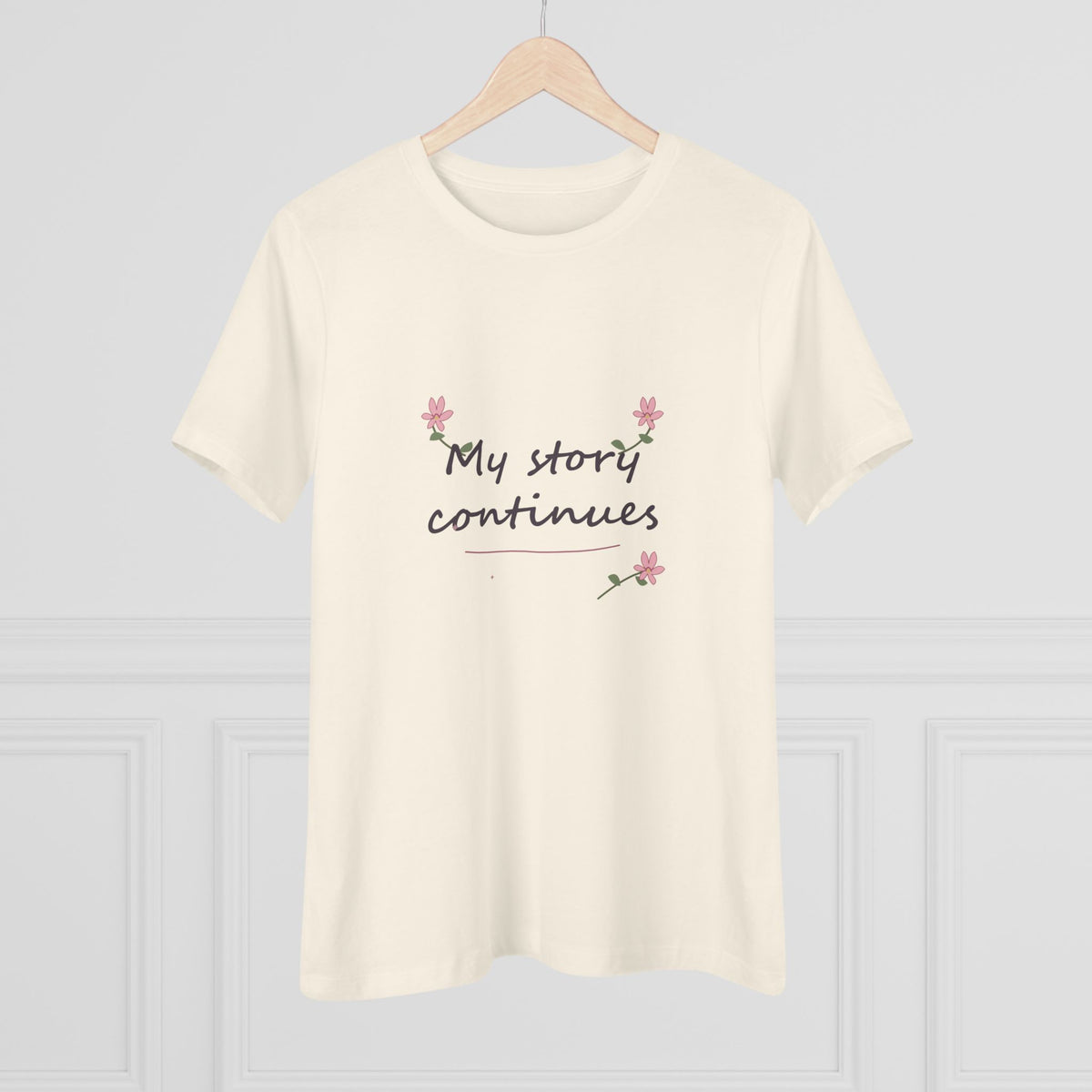 My story continues | Women’s floral tee