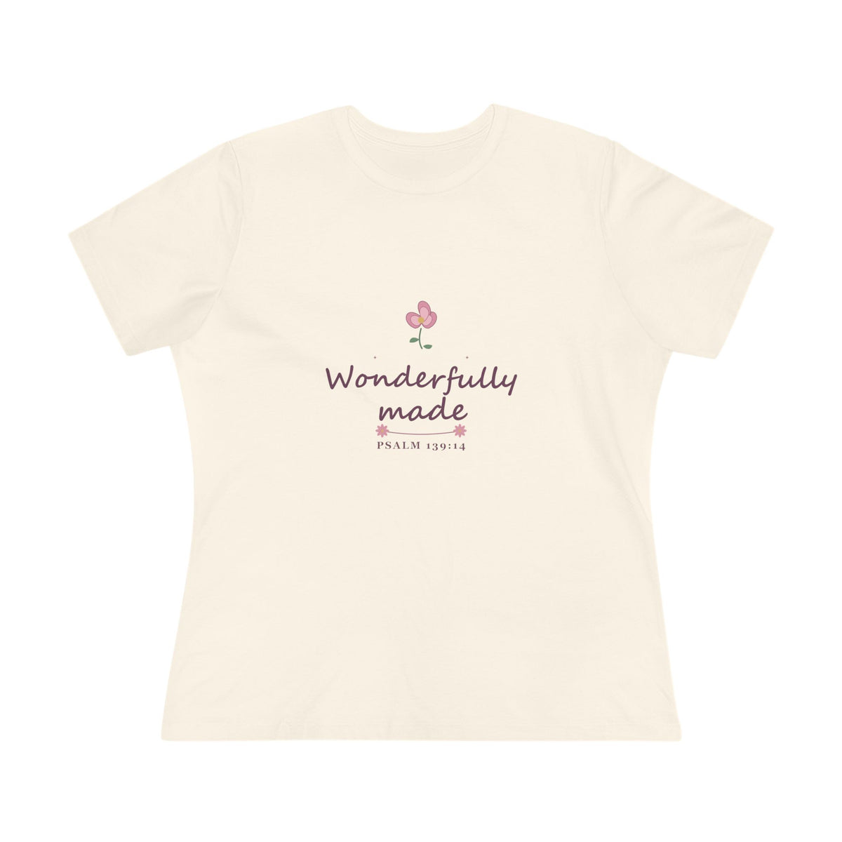 Wonderfully made | Psalm 139:14 | Women’s tee