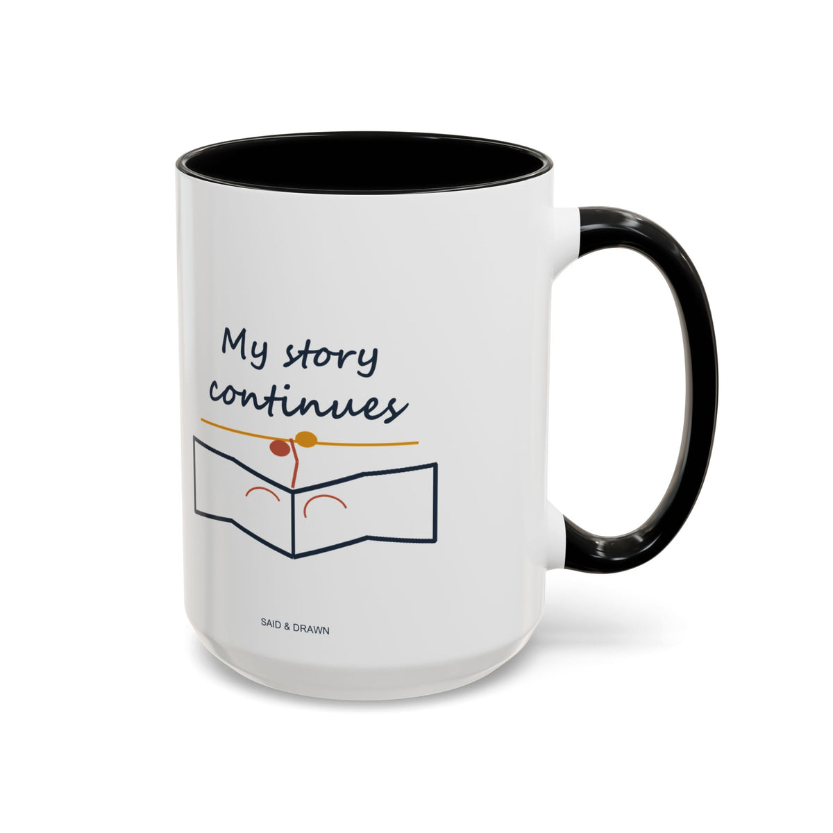 My Story Continues | Original Art Accent Mug