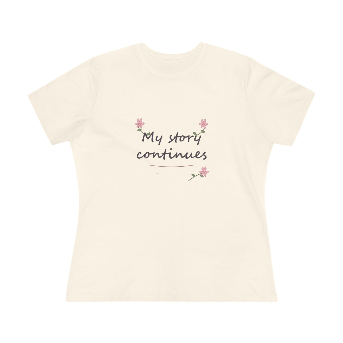 My story continues | Women’s floral tee