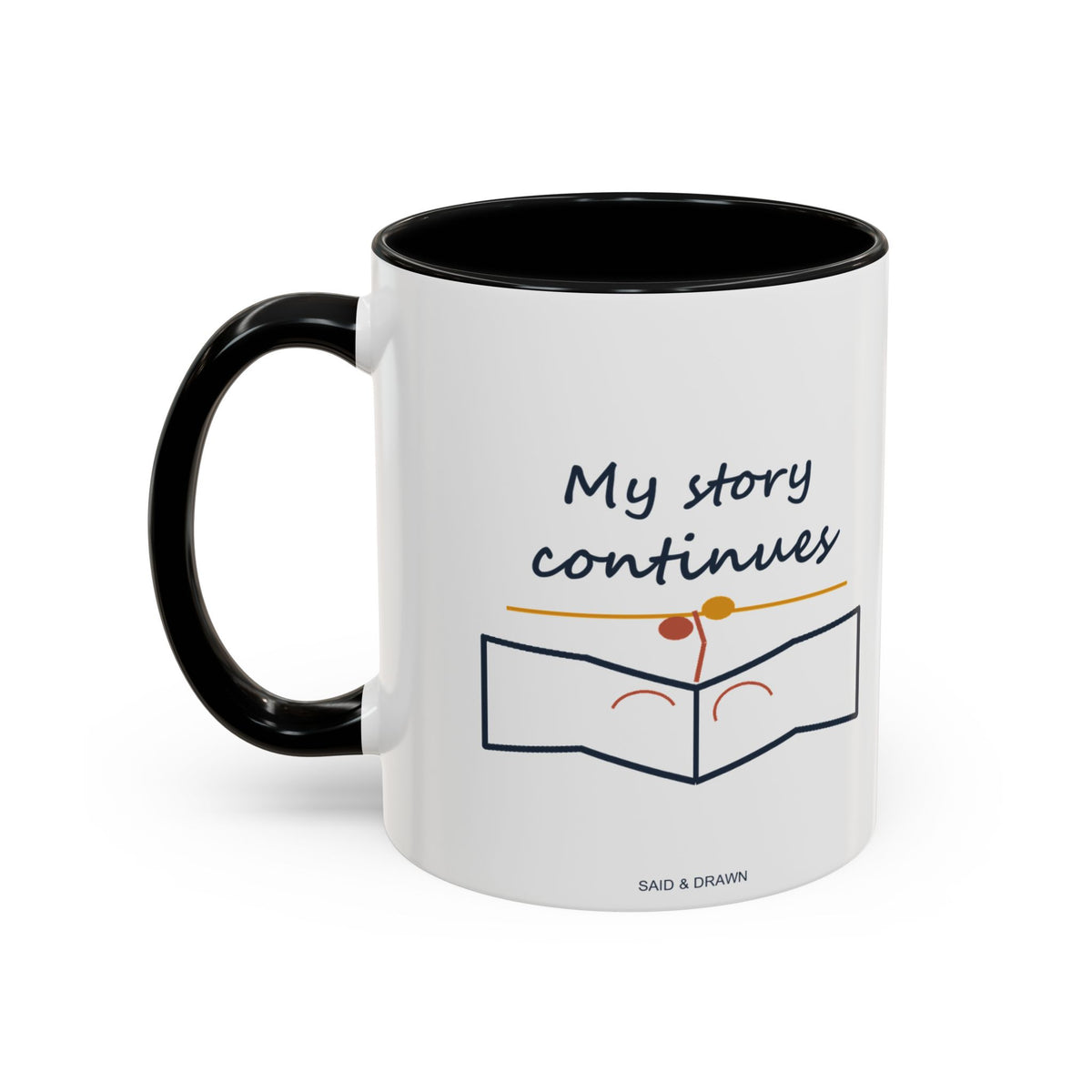 My Story Continues | Original Art Accent Mug