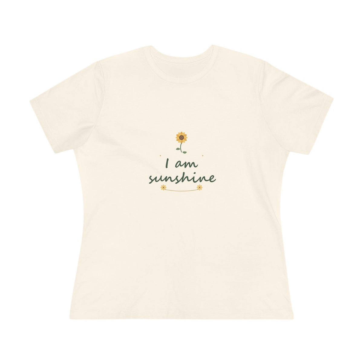 I am sunshine | Women’s floral tee