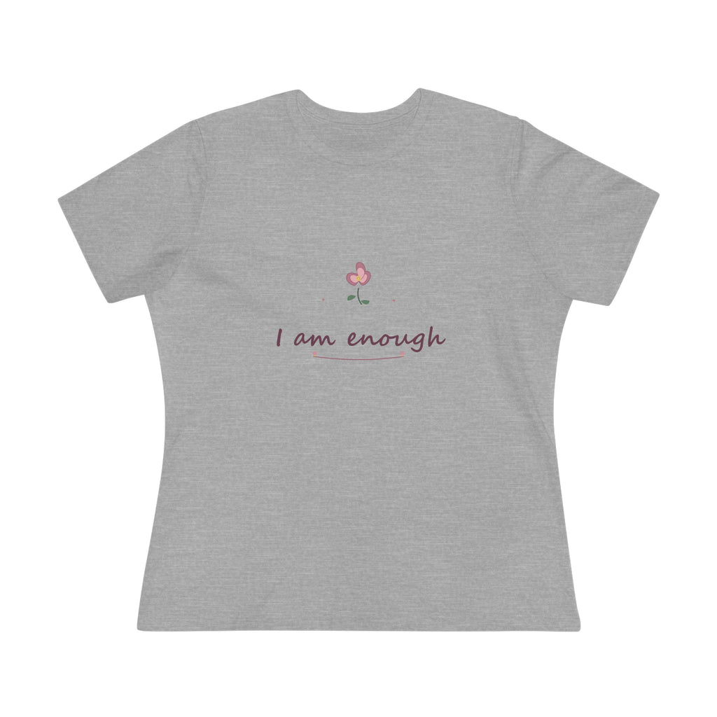 I am enough | Women’s floral tee