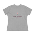 I am enough | Women’s floral tee
