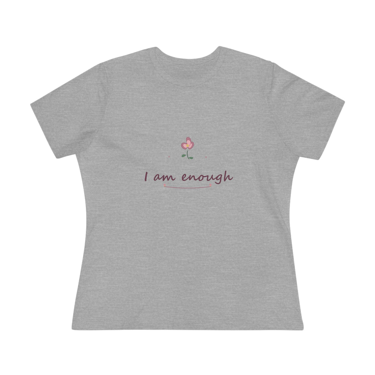I am enough | Women’s floral tee